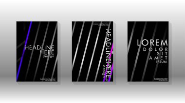 Geometrik tasarım arka planlı kapak kitabı.