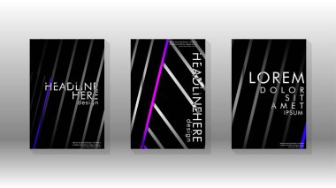 Geometrik tasarım arka planlı kapak kitabı.