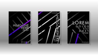 Geometrik tasarım arka planlı kapak kitabı.