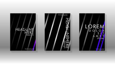 Geometrik tasarım arka planlı kapak kitabı.