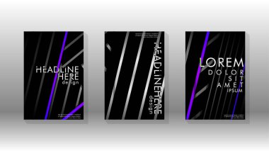 Geometrik tasarım arka planlı kapak kitabı.