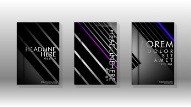 Geometrik tasarım arka planlı kapak kitabı.