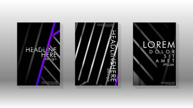 Geometrik tasarım arka planlı kapak kitabı.