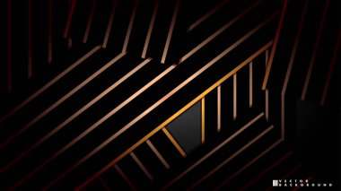 Soyut vektör arka planı. Geometrik Çizgiler