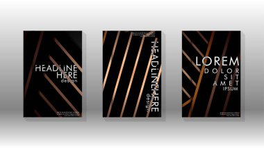 Geometrik tasarım arka planlı kapak kitabı