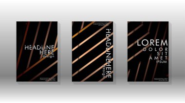 Geometrik tasarım arka planlı kapak kitabı