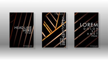 Geometrik tasarım arka planlı kapak kitabı