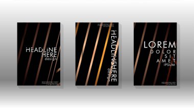 Geometrik tasarım arka planlı kapak kitabı