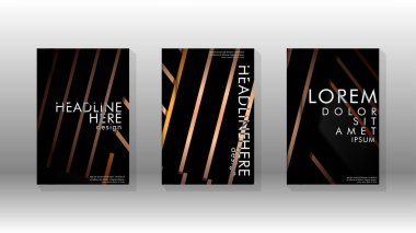 Geometrik tasarım arka planlı kapak kitabı