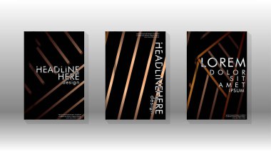 Geometrik tasarım arka planlı kapak kitabı