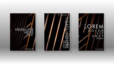 Geometrik tasarım arka planlı kapak kitabı