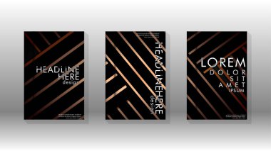 Geometrik tasarım arka planlı kapak kitabı