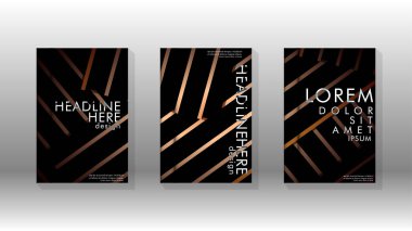 Geometrik tasarım arka planlı kapak kitabı