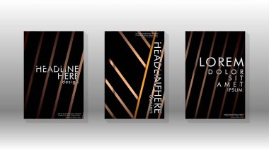 Geometrik tasarım arka planlı kapak kitabı