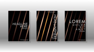 Geometrik tasarım arka planlı kapak kitabı