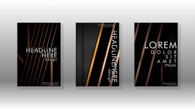 Geometrik tasarım arka planlı kapak kitabı