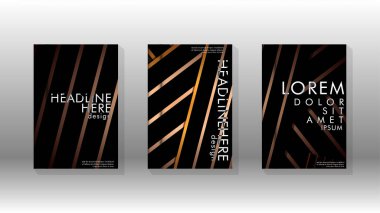 Geometrik tasarım arka planlı kapak kitabı