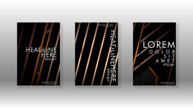 Geometrik tasarım arka planlı kapak kitabı