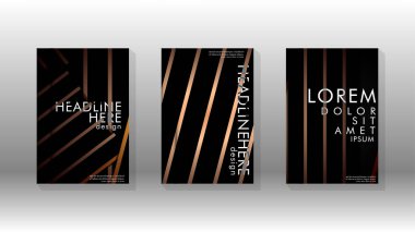 Geometrik tasarım arka planlı kapak kitabı