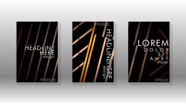 Geometrik tasarım arka planlı kapak kitabı