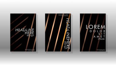 Geometrik tasarım arka planlı kapak kitabı