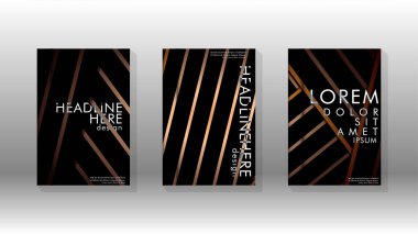 Geometrik tasarım arka planlı kapak kitabı