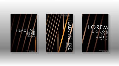 Geometrik tasarım arka planlı kapak kitabı