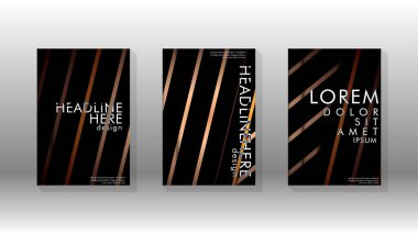 Geometrik tasarım arka planlı kapak kitabı