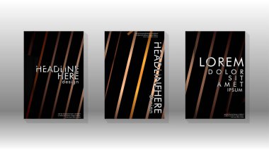 Geometrik tasarım arka planlı kapak kitabı