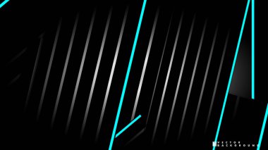 Soyut vektör arkaplanı. Geometrik Çizgiler - Yaratıcı ve İlham Tasarımı