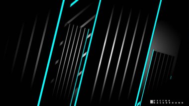 Soyut vektör arkaplanı. Geometrik Çizgiler - Yaratıcı ve İlham Tasarımı