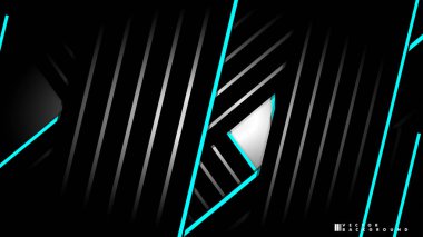 Soyut vektör arkaplanı. Geometrik Çizgiler - Yaratıcı ve İlham Tasarımı