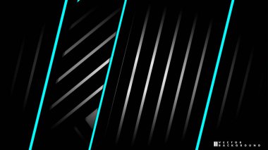 Soyut vektör arkaplanı. Geometrik Çizgiler - Yaratıcı ve İlham Tasarımı