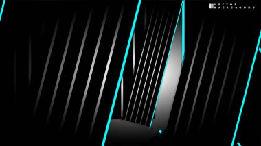 Soyut vektör arkaplanı. Geometrik Çizgiler - Yaratıcı ve İlham Tasarımı