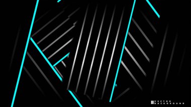 Soyut vektör arkaplanı. Geometrik Çizgiler - Yaratıcı ve İlham Tasarımı