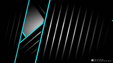 Soyut vektör arkaplanı. Geometrik Çizgiler - Yaratıcı ve İlham Tasarımı