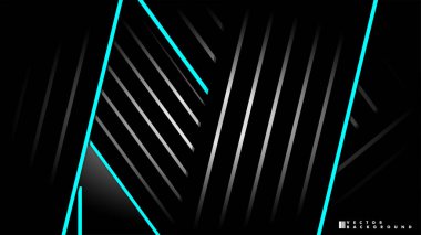 Soyut vektör arkaplanı. Geometrik Çizgiler - Yaratıcı ve İlham Tasarımı