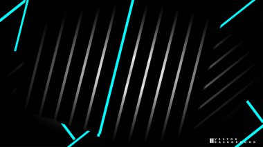 Soyut vektör arkaplanı. Geometrik Çizgiler - Yaratıcı ve İlham Tasarımı