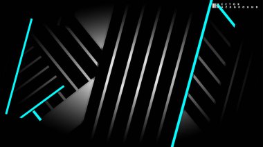 Soyut vektör arkaplanı. Geometrik Çizgiler - Yaratıcı ve İlham Tasarımı