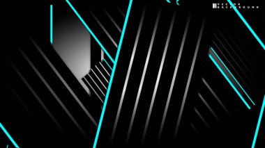 Soyut vektör arkaplanı. Geometrik Çizgiler - Yaratıcı ve İlham Tasarımı