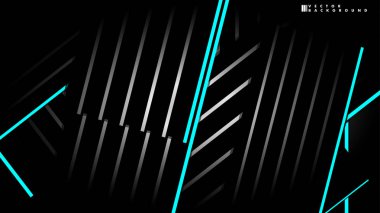 Soyut vektör arkaplanı. Geometrik Çizgiler - Yaratıcı ve İlham Tasarımı