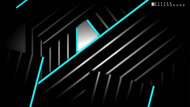 Soyut vektör arkaplanı. Geometrik Çizgiler - Yaratıcı ve İlham Tasarımı