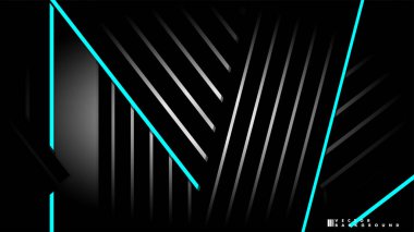 Soyut vektör arkaplanı. Geometrik Çizgiler - Yaratıcı ve İlham Tasarımı