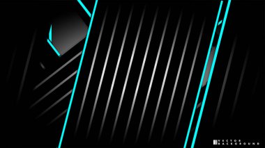 Soyut vektör arkaplanı. Geometrik Çizgiler - Yaratıcı ve İlham Tasarımı