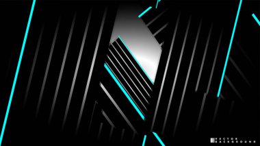 Soyut vektör arkaplanı. Geometrik Çizgiler - Yaratıcı ve İlham Tasarımı