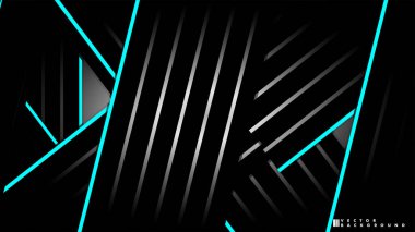 Soyut vektör arkaplanı. Geometrik Çizgiler - Yaratıcı ve İlham Tasarımı