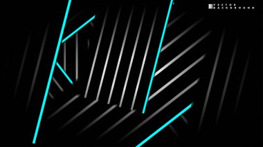 Soyut vektör arkaplanı. Geometrik Çizgiler - Yaratıcı ve İlham Tasarımı