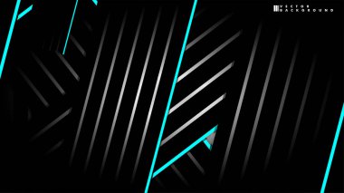 Soyut vektör arkaplanı. Geometrik Çizgiler - Yaratıcı ve İlham Tasarımı