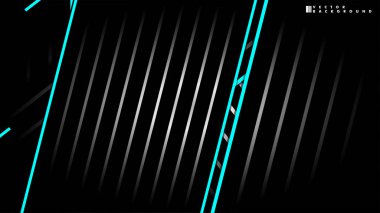 Soyut vektör arkaplanı. Geometrik Çizgiler - Yaratıcı ve İlham Tasarımı