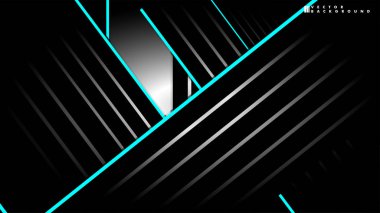 Soyut vektör arkaplanı. Geometrik Çizgiler - Yaratıcı ve İlham Tasarımı